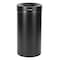 Alpine Industries 54 Gallon 2-Stream Stainless Steel Trash Can Black ALP475-27-BLK - alternate 1